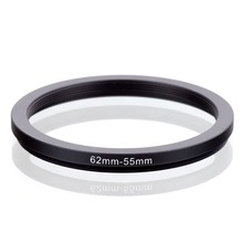 RISE(UK) 62mm-55mm 62-55mm 62 to 55 Step down Ring Filter Adapter black 2024 - buy cheap