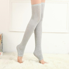Для женщин носки чулки теплые высокие выше Гетры длинные хлопковые гетры medias сексуальные чулки medias de mujer meia Аррас 2024 - купить недорого