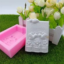 Bee Friends Design Soap Mold Handmade Silicone Molds for Soap Making for Friendship Gifts 2024 - buy cheap