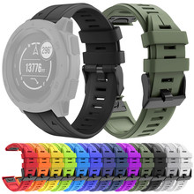 Liberação rápida fácil ajuste silicone substituição pulseira de pulso pulseiras de relógio para garmin instinct pulseira acessórios da faixa de relógio 2024 - compre barato