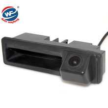 Câmera de visão traseira para carro, para audi a6l/q7/a4/a3 a8l, com cabo da câmera, ccd, ccd, porta-malas 2024 - compre barato