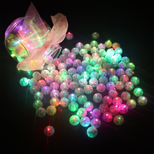 10 шт./лот, светодиодный мини-шар, светящийся шар, светится в темноте, игрушки для детей, для рождественской вечеринки 2024 - купить недорого