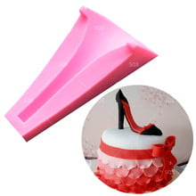 High Heel Lady Shoe Shaped Silicone  Fondant Mould Cake Decorating Baking Tools  Kitchen Accessories SQ15240 2024 - buy cheap