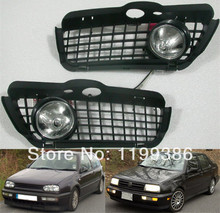 New Pair Projector White Fog Light Lmap & Grille FOR VW 1992-1997 GOLF III / JETTA MK3 2024 - buy cheap