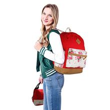 New 3pcs/set Stylish Printing Canvas School Bags for Teenage Girls Vintage Floral Pattern Female Backpacks mochila escolar 2024 - buy cheap