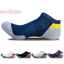 MEI LEI YA 5 Pairs / Bag Hot High Quality New Cotton Men's Socks Breathable Mesh Casual Socks Fashion Harajuku Socks Boat Socks 2024 - buy cheap