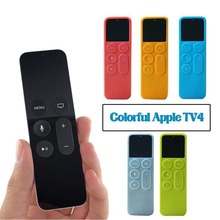 Colorful Anti-Slip Silicone Protective Case Cover Skin for Apple TV 4 Remote Control Waterproof Dust Cover Household Merchandise 2024 - buy cheap
