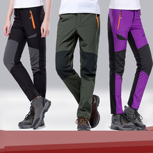 Pantalones de senderismo para hombre y mujer, calzas impermeables a prueba de viento, térmicas, para montaña y esquí, marca 2020 2024 - compra barato