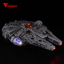 Vonado LED Lighting Kit for 75192 Millennium Falcon Ultimate Collector Series Set Light Kit, Not Included the Building Block 2024 - buy cheap