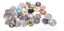 Free drop shipping New arrival different design mixed 80pc beautiful metal button charm 2024 - buy cheap