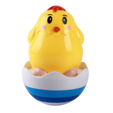 Cute Baby Rattles Chick Tumbler Doll Baby Toys Sweet Bell Music Light Poly Learning Education Toys Gifts Baby Bell Baby Toys 2024 - buy cheap