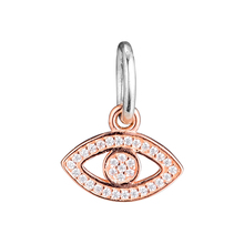 CKK Eye Charm Bead Rose Gold Charms Fit Original Bracelets sterling silver jewelry women DIY Beads for Jewelry Making 2024 - buy cheap