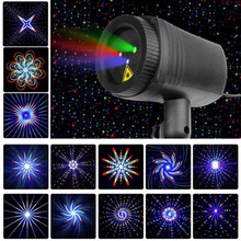 Лазерный проектор, водонепроницаемый с 24 шаблонами изображений 2024 - купить недорого