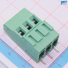 100Pcs High 3P Green 5.08mm Pitch Straight Vertical Pins Monolithic Combinable Screw Terminal Block 2024 - buy cheap