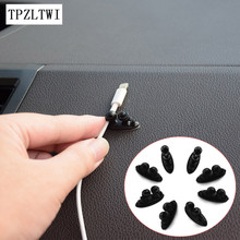 TPZLTWI 8 шт. автомобильный зажим для проводов USB кабель фиксированный держатель для SEAT Leon Ibiza Altea Arosa Cordoba Toledo Alhambra Exeo Mii принадлежности 2024 - купить недорого