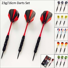3pcs/Box 23g/16cm Nickel Plated Dart Kit Aluminum Shaft Stainless Steel Tips Darts Toy Set with Extra Plastic Shafts Keel Shape 2024 - buy cheap