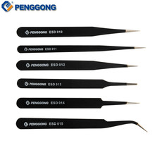 PENGGONG Forceps Tweezers Anti-Acid Multifunctional Stainless Steel Precision Electronic Device Hand Tools 1pcs 2024 - buy cheap