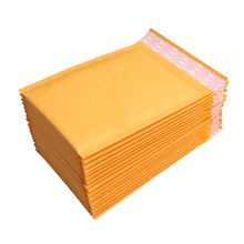 50 pcs 12X16 cm Fabricante de Sacos de Kraft Bolha Utentes Envelopes Almofadados de Transporte Sacos De Correio De Papel 2024 - compre barato