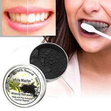 Carbón vegetal bambú negro en polvo Natural orgánico blanqueamiento de dientes manchas de limpieza carbón activado de dientes puros en polvo blanqueamiento de dientes 2024 - compra barato