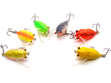 6Pcs 4.5cm 5g Cicada Fishing Lure Swimbait Topwater Wobbler Hard Bait Fishing Tackle 2024 - buy cheap