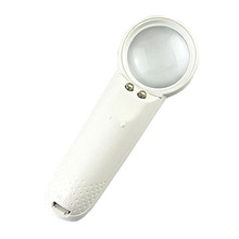 15X  Magnifier Portable Pocket Handheld Glass Loupe Magnifying Tool with 2 LED Light Lamp 2024 - buy cheap