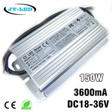 150W High Power LED Driver 3600mA DC18-36V High PF 8-10 Serise * 12 Parallel Watperproof IP67 Aluminum Power Supply 2024 - buy cheap