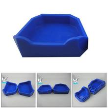 1pcs Dental Lab Plaster Model Base Former Molds Tray Dentist Tool Blue 3 Size(large/medium/small) Drop Shipping 2024 - buy cheap