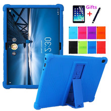 For Lenovo Tab P10 /M10 Plus Case, Soft Silicone Cover for Lenovo Tab M10 (TB-X605F) Tab P10 TB-X705F/L 10.1" M10 Plus Tb-x606F 2024 - buy cheap