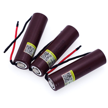 5 шт. .. Литий-ионный аккумулятор Liitokala HG2, 3000 мАч, 18650 в, перезаряжаемая батарея 20 А + кабель из силикагеля для самостоятельной сборки 2024 - купить недорого