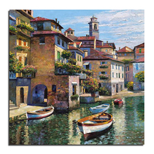 Water Venice-pintura de diamante 5D DIY, Kit de bordado de imágenes, imagen por números, Cuadrado/redondo 2024 - compra barato