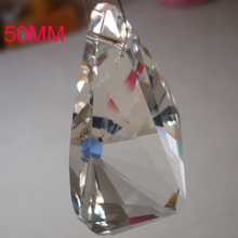 100pcs/lot 50mm High Quality First Level k9 Ornament Crystal Prism Diy Crystal Curtain Partition Crystal Lamp Pendant 2024 - buy cheap