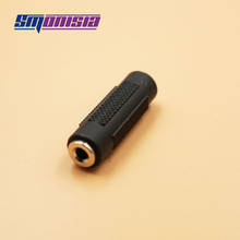 Smonisia 100pcs Stereo 3.5mm 1/8" Aux Female to Female Jack Audio Coupler Adapter F/F 2024 - buy cheap