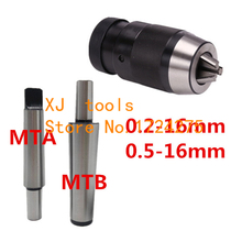 1SET Drill Chuck 0.2-16mm 0.5-16mm B18 with morse tapper arbor MT1/MT2/MT3/MT4 3-16mm Automatic Locking Chuck Self Tighten chuck 2024 - buy cheap