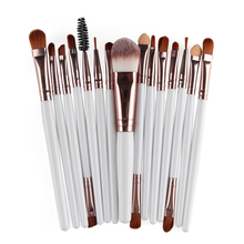 15Pcs Beleza Makeup Brushes Set Cosméticos Fundação Mistura de Blush Em Pó Da Sombra de Olho Lábio Make Up Brush Tool Kit Maquiagem 2024 - compre barato