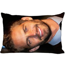 Custom Paul Walker Star Pillowcase Bedroom Home Office Decorative Pillow Cover Rectangle Zipper Pillow Cases 40x60CM,50X75CM 2024 - buy cheap