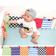 2019 Baby Bed Bumper Skin-friendly Crib Baby Bumpers Washable Baby Bed Accessories Nursery Bumper Around Bed Protector 2024 - buy cheap