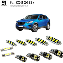 7pcs car LED Interior Light Kit for mazda cx5 CX-5 2012+ Error Free led dome lightcar accessories  free shipping 2024 - buy cheap