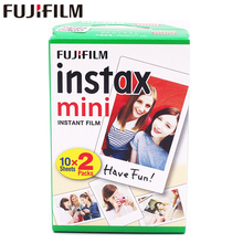 Fujifilm-Hojas de película para cámara instax mini, papel fotográfico con borde blanco de 3 pulgadas, Instant mini 11, 9, 8, 7s, 25, 50s, 90, 20 unidades por caja 2024 - compra barato