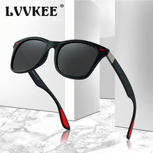 Lvvkee marca designer clássico quadrado polarizado óculos de sol homem/mulher vintage condução óculos de sol masculino óculos de sol uv400 gafas de sol 2024 - compre barato