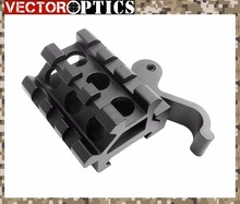Vector Optics Compact Angle Offset Quick Release Tactical Mount Double Picatinny Rail See-Throu For Weaver Picatinny Bases 2024 - buy cheap