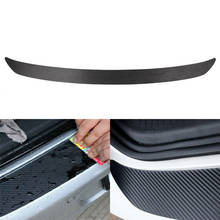 1Pc Waterproof Carbon Fiber Rear Bumper Sticker Trim Protector For VW Golf MK6 GTI 108cmx7cm 2024 - buy cheap