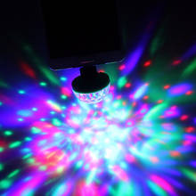 Mini DJ Disco LED Light with USB Plug Mobile Phone Magic Ball Light Bulb Colorful Bulb Lamp for KTV Disco DJ Party Lights 2024 - buy cheap