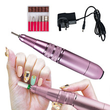 Nail Machine Drill Handpiece Milling Cutter Polish Remover Grinding Manicure Pedicure Drill Bits Electric Nail Art File Pen Kit 2024 - buy cheap