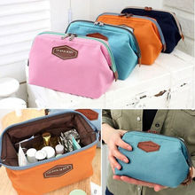 New Fashion Women Makeup Cosmetic bag Organizer Toiletry Storage Travel Handbag Wash pouch 2024 - buy cheap