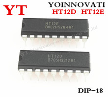  100pcs/lot 50PCS HT12D and 50PCS HT12E DIP18 HT-12D+HT-12E Best quality 2024 - buy cheap