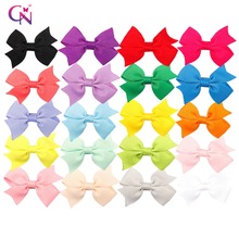 CN 20 Pcs/lot Hair Accessories 2" Mini Hair Clips for Girls Candy Mixed Color Hair Bow Ribbons Hairpins Hairgrips Kids Headwear 2024 - buy cheap