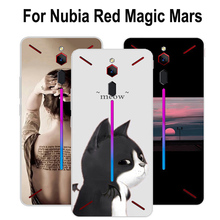 Capa para nubia red magic mars 6.0 '', capa ultra fina de silicone macio, bolsa para celular, capas para red magic mars nx619j 2024 - compre barato