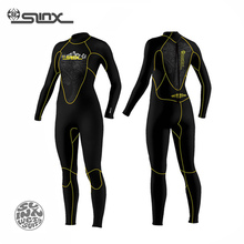 SLINX-traje de neopreno para mujer, forro polar de 5MM, cálido, para natación, surf, esnórquel, traje de pesca submarina 2024 - compra barato