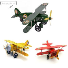 Vintage Collection Curtiss Aircraft Plane Tin toys Classic Clockwork Wind Up Vehicle Tin Toy For Adult Kids Collectible Gift 2024 - buy cheap