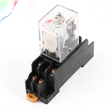 AC 110/120V Coil DPDT 8 Pin Red LED General Purpose Power Relay w Socket 2024 - buy cheap